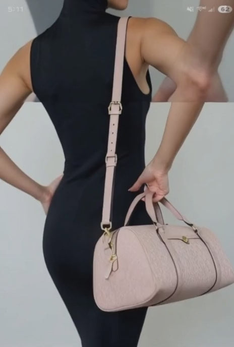 Michael Kors Travel Medium Duffle Satchel Crossbody Bag